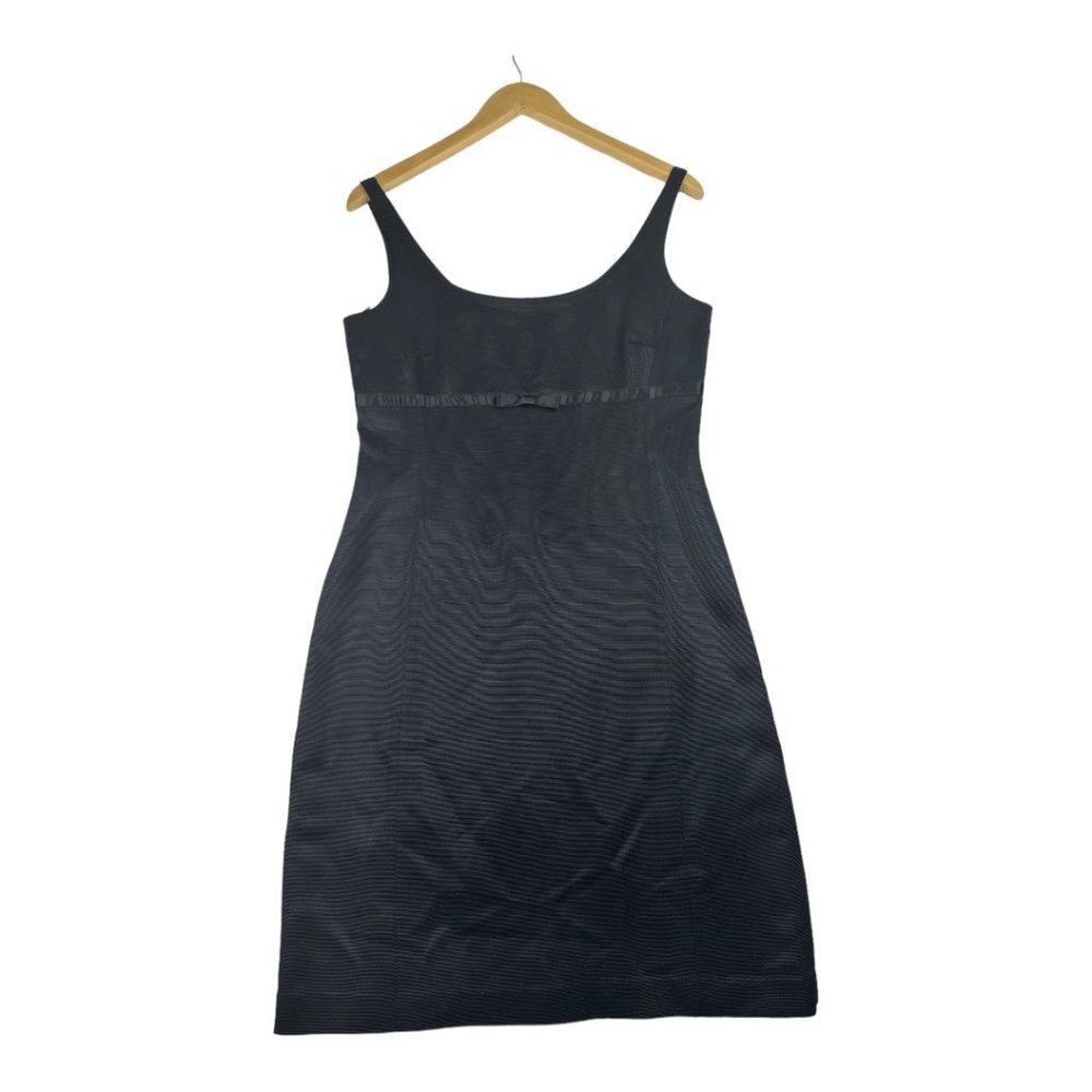 Banana Republic Wool/Silk Blend Mini Dress sz‎ 8 Black